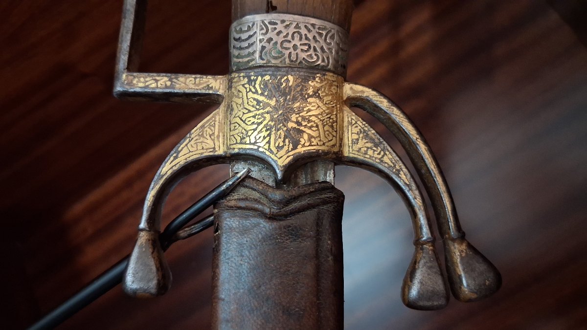 Sabre Nimcha Marocain - Maroc, 19ème siècle-photo-3