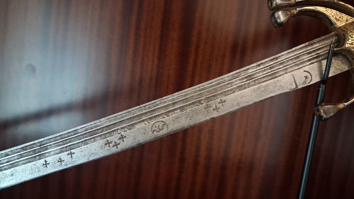 Sabre Nimcha Marocain - Maroc, 19ème siècle-photo-6