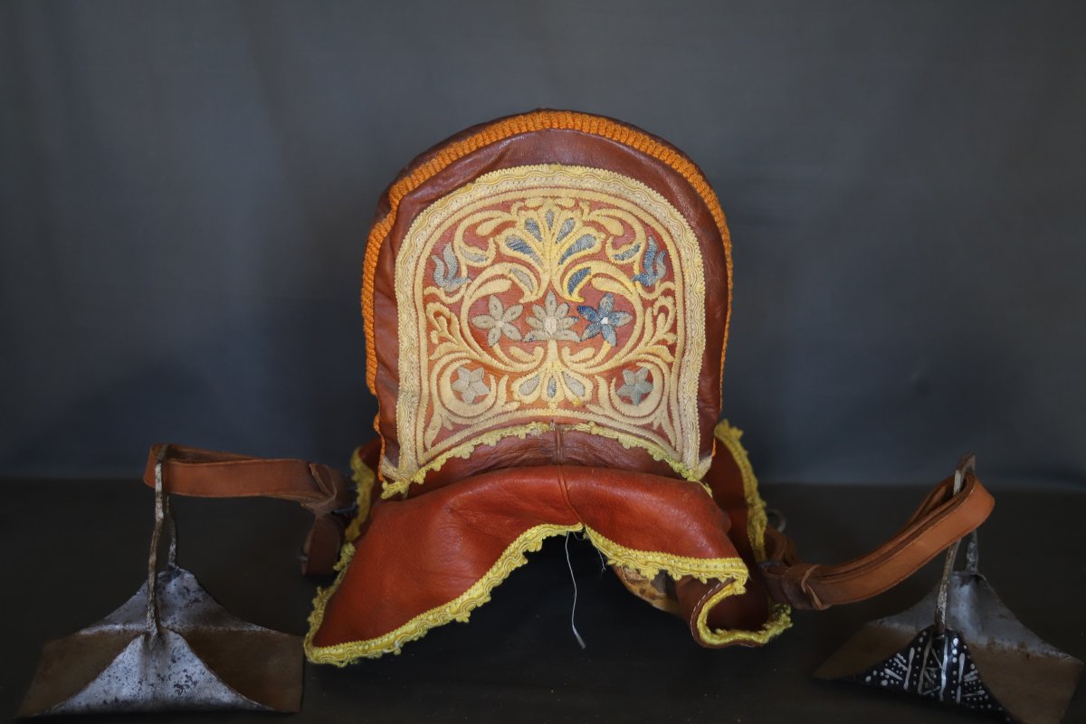 Moroccan Riding Saddle And Other Tack - Morocco, 20th Century-photo-2