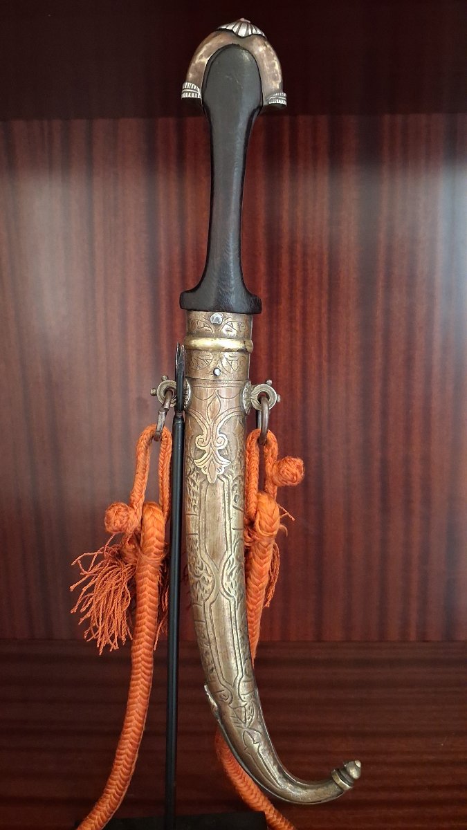 Moroccan Dagger Known As A "koumya" - Morocco, Circa 1900-photo-2