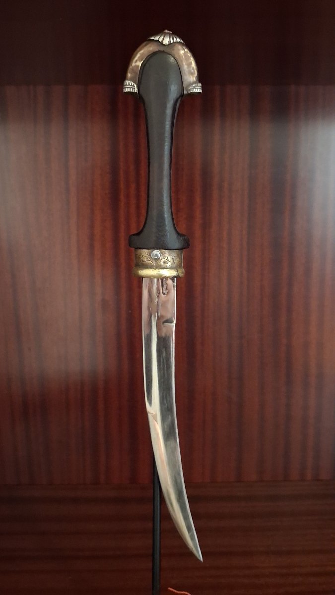 Moroccan Dagger Known As A "koumya" - Morocco, Circa 1900-photo-4