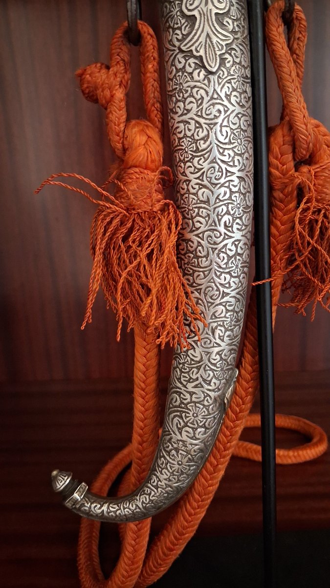 Moroccan Dagger Known As A "koumya" - Morocco, Circa 1900-photo-3