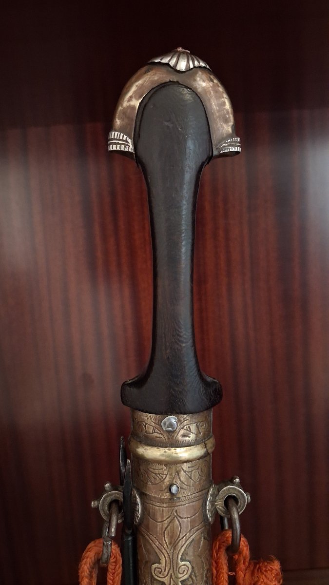 Moroccan Dagger Known As A "koumya" - Morocco, Circa 1900-photo-4
