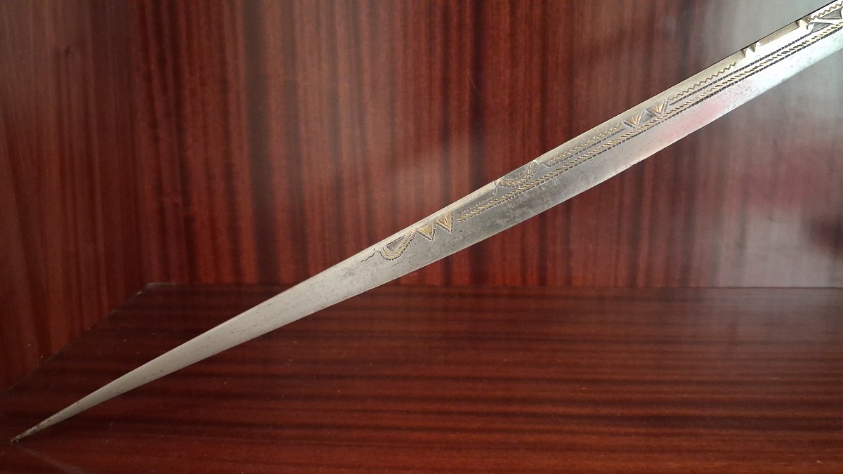 Sabre Kabyle dit flissa - Algérie, Kabylie, 19ème siècle début 20ème siècle-photo-5