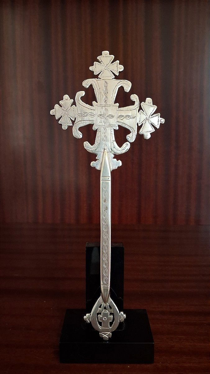 Croix Orthodoxe Ethiopienne - Ethiopie, 20ème siècle ou antérieur 