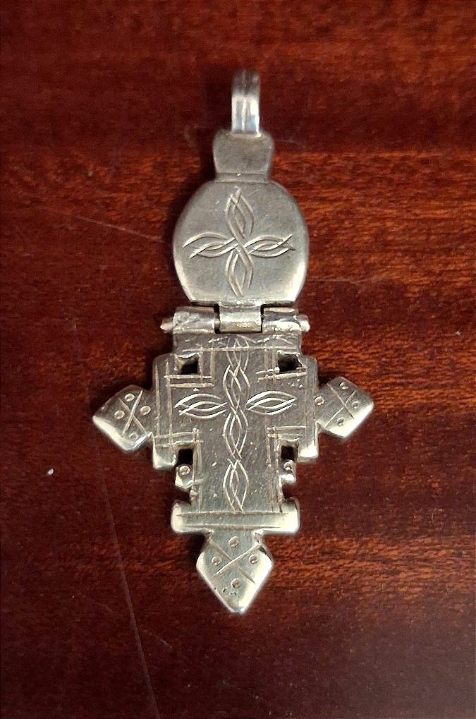 Ethiopian Orthodox Cross Pendant - Ethiopia, 20th Century Or Earlier