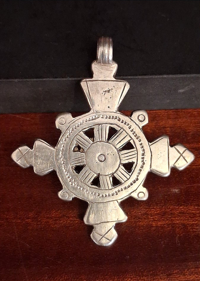 Pendentif croix Orthodoxe Ethiopienne - Ethiopie, 20ème siècle ou antérieur 
