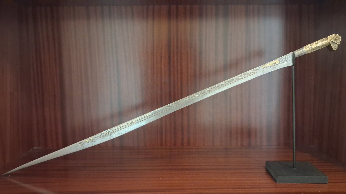 Sabre Kabyle dit flissa - Algérie, Kabylie, 19ème siècle début 20ème siècle-photo-2