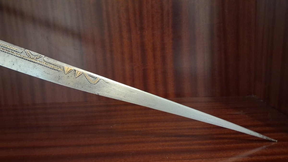 Sabre Kabyle dit flissa - Algérie, Kabylie, 19ème siècle début 20ème siècle-photo-3