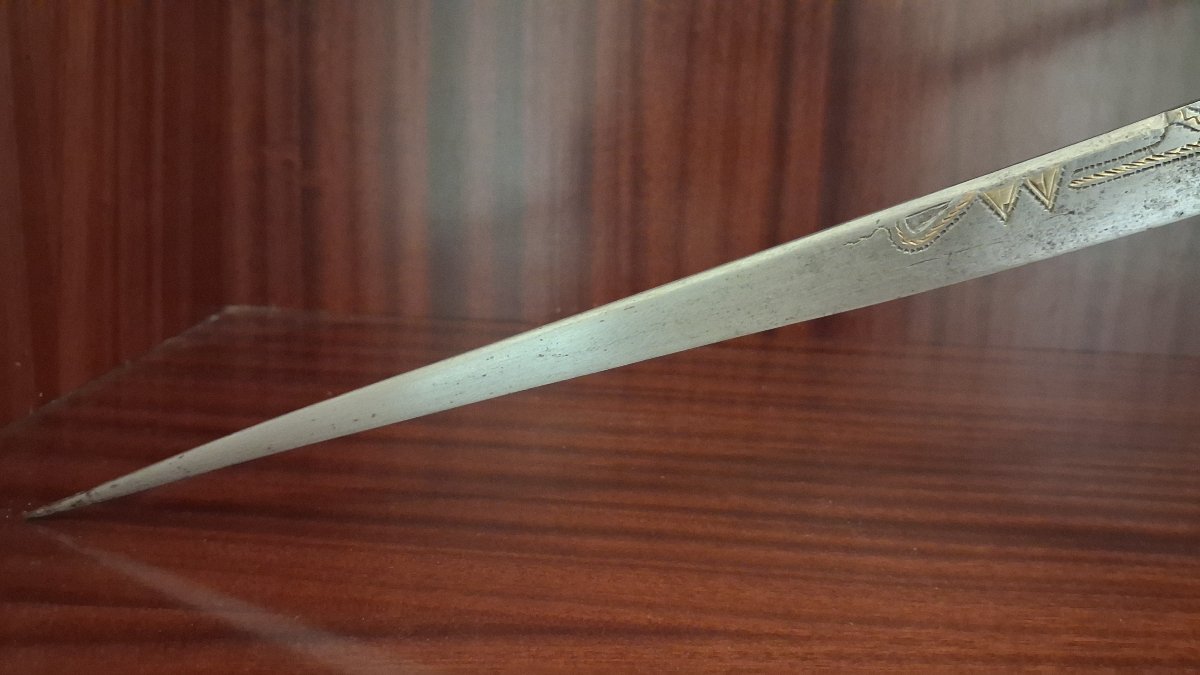Sabre Kabyle dit flissa - Algérie, Kabylie, 19ème siècle début 20ème siècle-photo-7