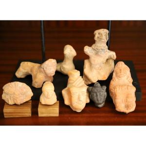Archaeological Lot Of Terracotta Sculpture - India, From The 2nd Millennium Bc To The Gup Period