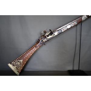 1837, Capture Of Constantine - Algerian Flintlock Rifle Moukhala