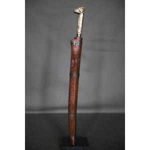 A Kabyle Dagger (dagger) Known As A Flissa - Algeria, Kabylia, Late 19th/early 20th Century