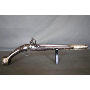 Pistolet à silex oriental - Travail des Balkans Ottoman, 19ème siècle