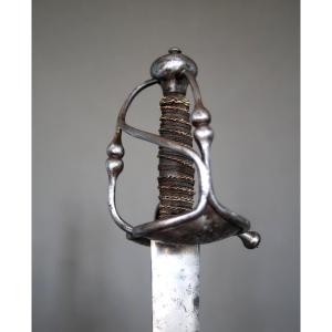 Un sabre de cavalerie de type Wallon - Probablement Germanique, 17ème siècle