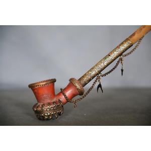 Pipe Ottomane Dite Chibouk - Ottoman Turkey, Constantinople Circa 1900