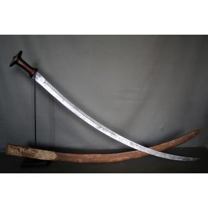 Ethiopian Gurade Or Shotel Sword - Abyssinia, Ethiopia, Late 19th/early 20th Century