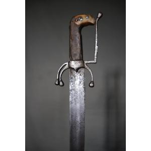 Sabre nimcha Marocain à lame Nasride - Maroc, 17ème-18ème siècle et lame antérieure