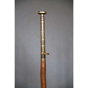 Canne Basque dite makhila - modèle de luxe - France, début 20ème siècle