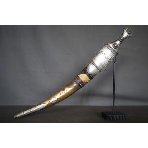Arab Jambiya Dagger - Arabian Peninsula, Saudi Arabia Or Yemen, 19th/early 20th Century