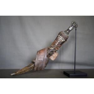 An Arab Jambiya Dagger - Arabian Peninsula, Saudi Arabia Or Yemen, 19th/early 20th Century