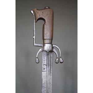Moroccan Nimcha Sword With Strong European Blade - Morocco, 17th Century