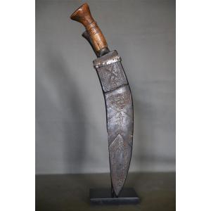 Nepalese Kukuri Knife (kukri, Khukri) - Nepal, Mid-20th Century