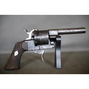 Revolver à broche calibre 9mm - Espagne, Eibar, 2nde moitié du 19ème siècle