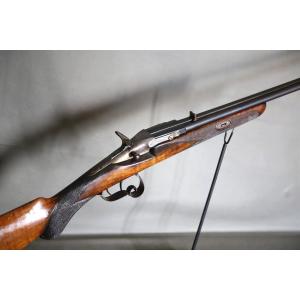 Carabine à canons juxtaposés système Warnant 9mm flobert - Fin 19ème siècle 
