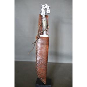 Ancien grand couteau Mexicain - Mexique, Oaxaca, probablement années 1960-70