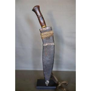 Nepalese Knife Known As A Kukuri (kukri, Khukri) - Nepal, Mid-20th Century 