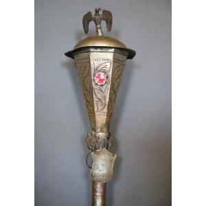 Bâtoon de commandement dit "baston de mando" - Espagne coloniale, Amérique latin, 18ème siècle