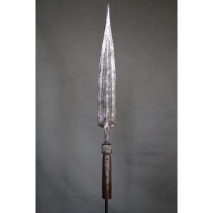 Fer de lance à double pointes - Congo, collecté vers 1910