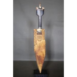 Large Dagger From The Horn Of Africa Known As A "bilao" - Abyssinia, Ethiopia, First Half Of The 20th Century