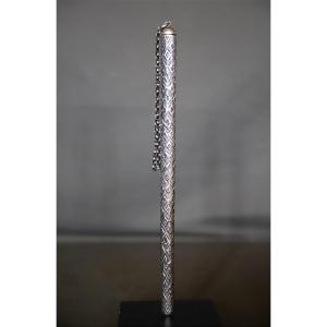 Silver Kohl Case - Levant, Arab Peoples, Late 19th–early 20th Century