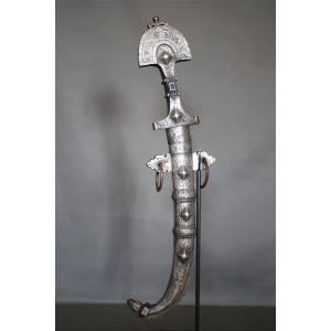 Moroccan Dagger Known As A "koumya" - Southern Morocco, 19th Century