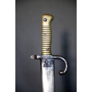 French Chassepot Model 1866 Bayonet - France, Dated 1873
