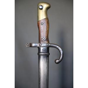  French "gras" Model 1874 Bayonet - France, Dated 1878