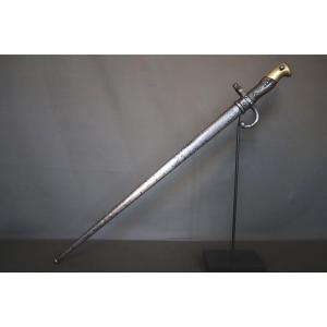 French "gras" Model 1874 Bayonet - France, Dated 1882