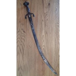 Indo-persian Saber, Known As A Pulwar Or Talwar—afghanistan, 18th–19th Century