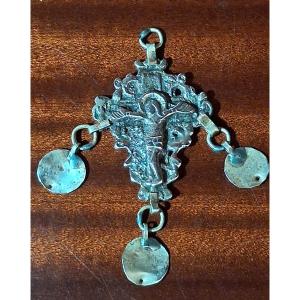 Greek Orthodox Crucifix Pendant - Greece, 19th Century