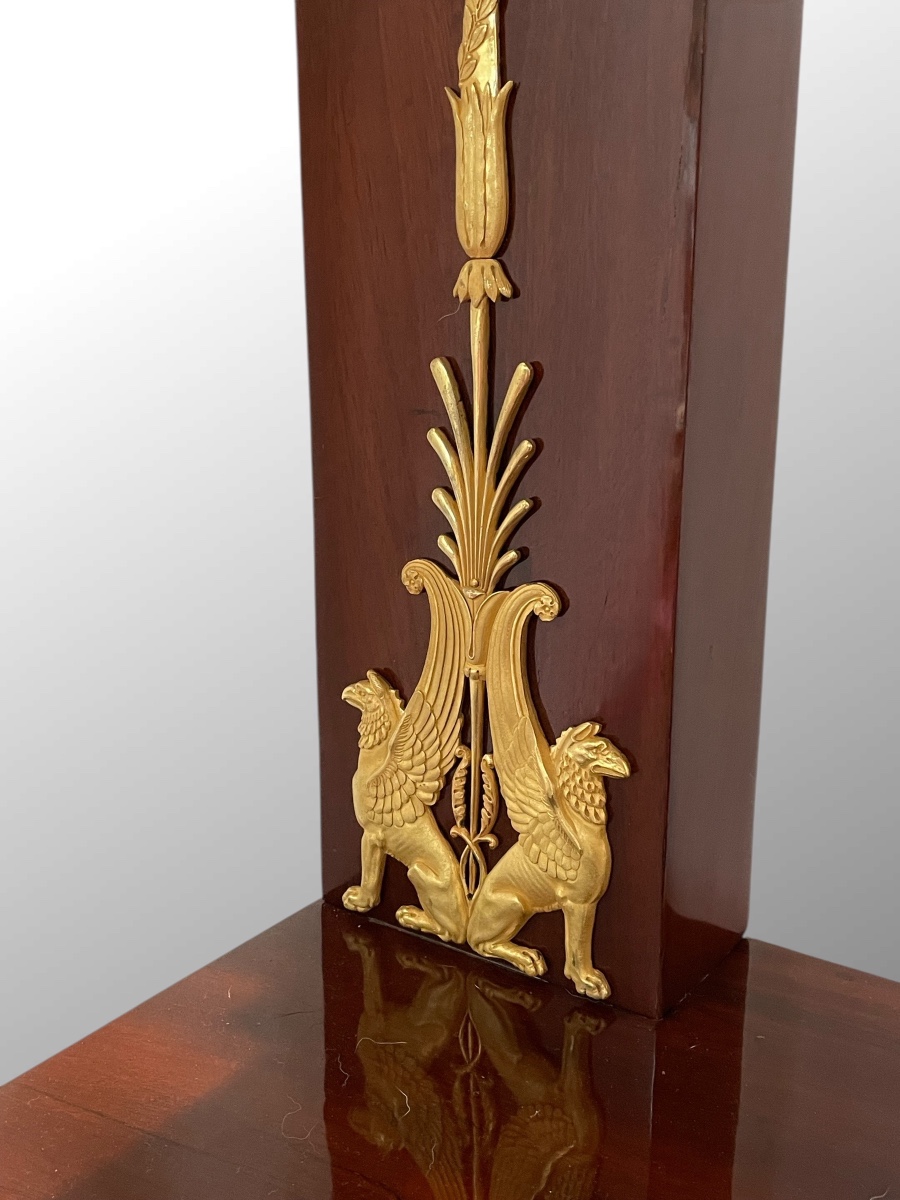 Mahogany Console Table. Empire Period, Ceremonial Model.-photo-6