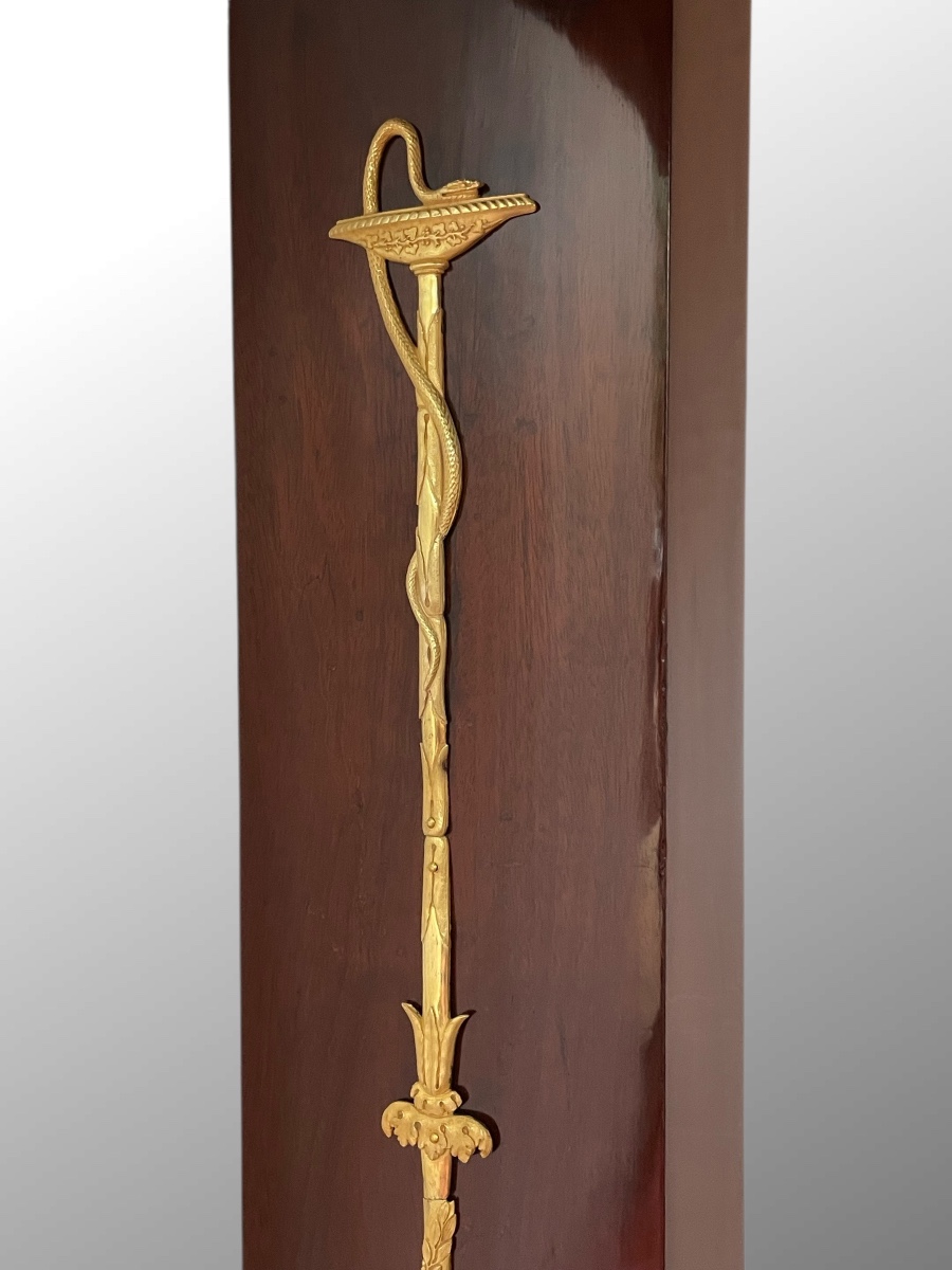 Mahogany Console Table. Empire Period, Ceremonial Model.-photo-7