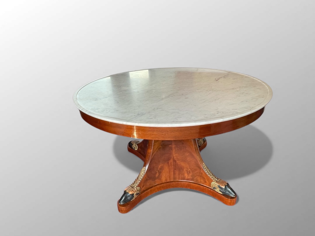 Empire Period Mahogany Gueridon/table-photo-2