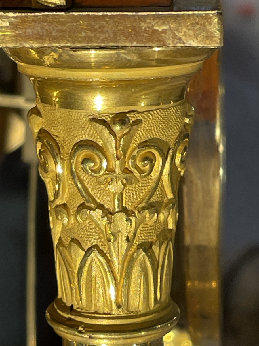 Empire Period Gilt Bronze Clock-photo-2