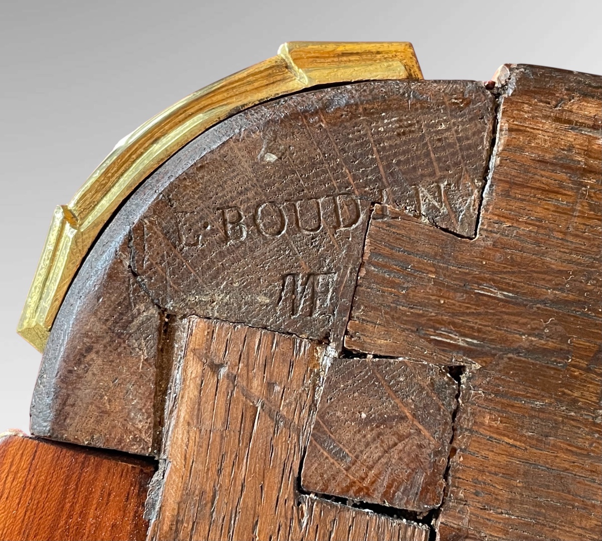 Transitional Chest Of Drawers Stamped Léonard Boudin-photo-4