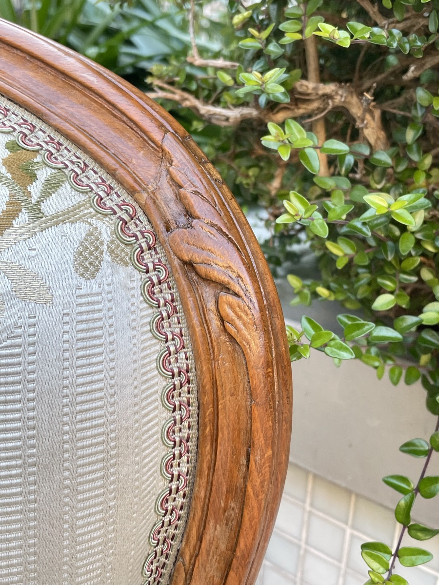 Paire de fauteuils en cabriolet époque Louis XV estampillés Pierre Remy-photo-3