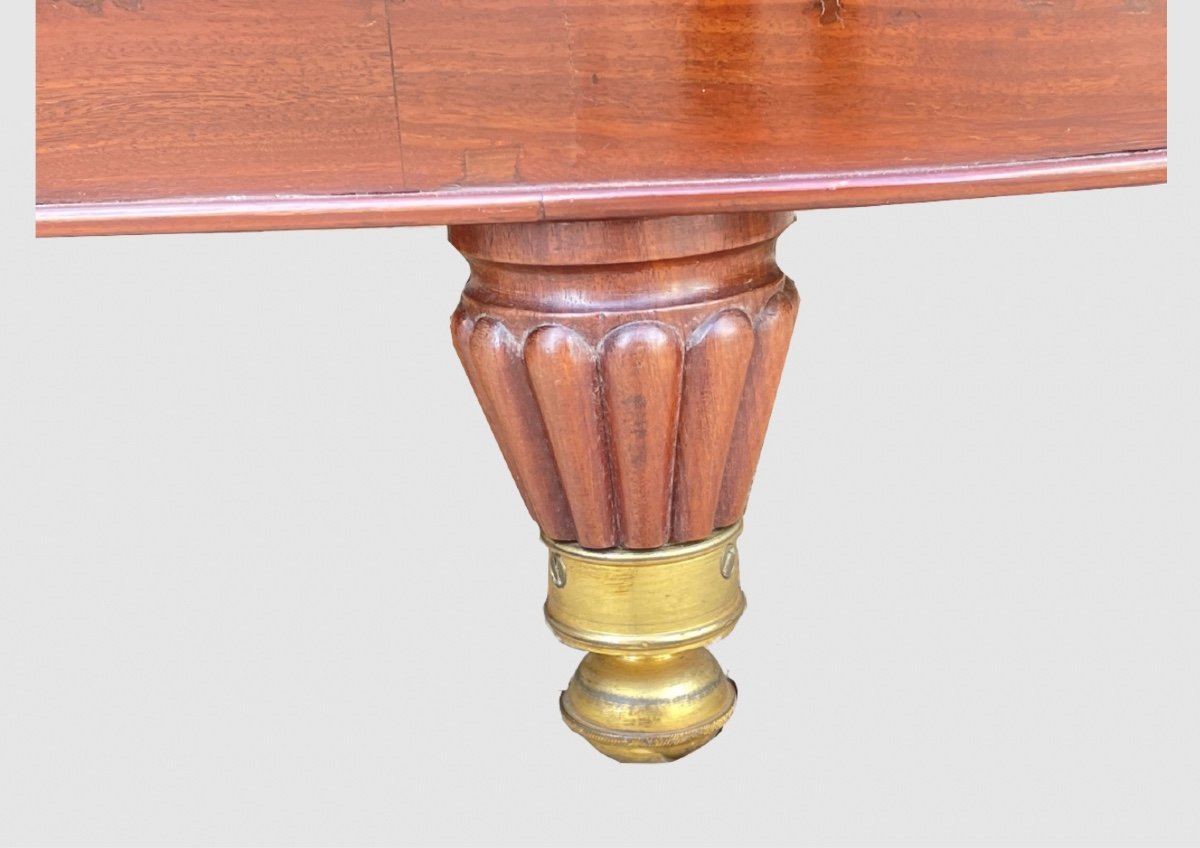 Paire De Méridiennes En Acajou époque Restauration-photo-2