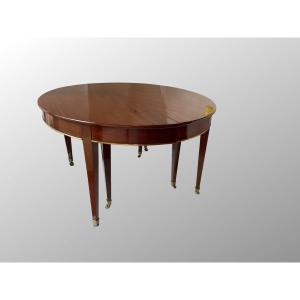 Mahogany Dining Table Directoire Period