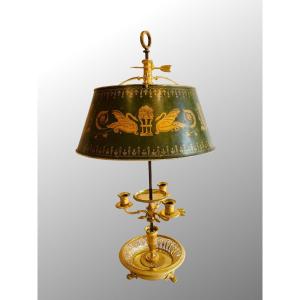 Bouillotte Lamp, First Empire Period